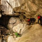 on Mauri e Miki Ferrata Burrone Giovanelli